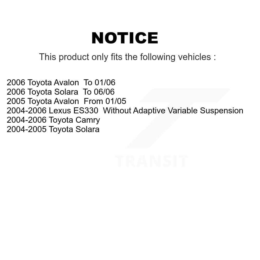 TMC - K78-100774 - Front Suspension Strut Kits image 2