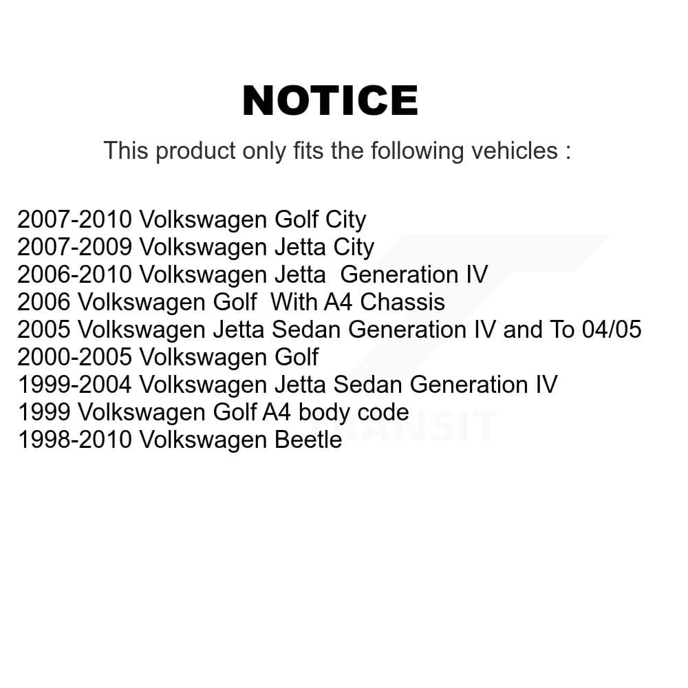 TMC - K78-100939 - Front and Rear Suspension Strut Kits image 2