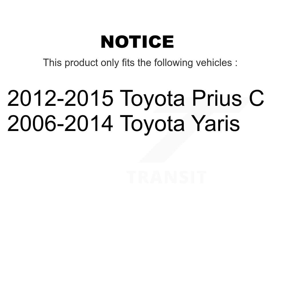 TMC - K78-101001 - Front and Rear Suspension Strut Kits image 2