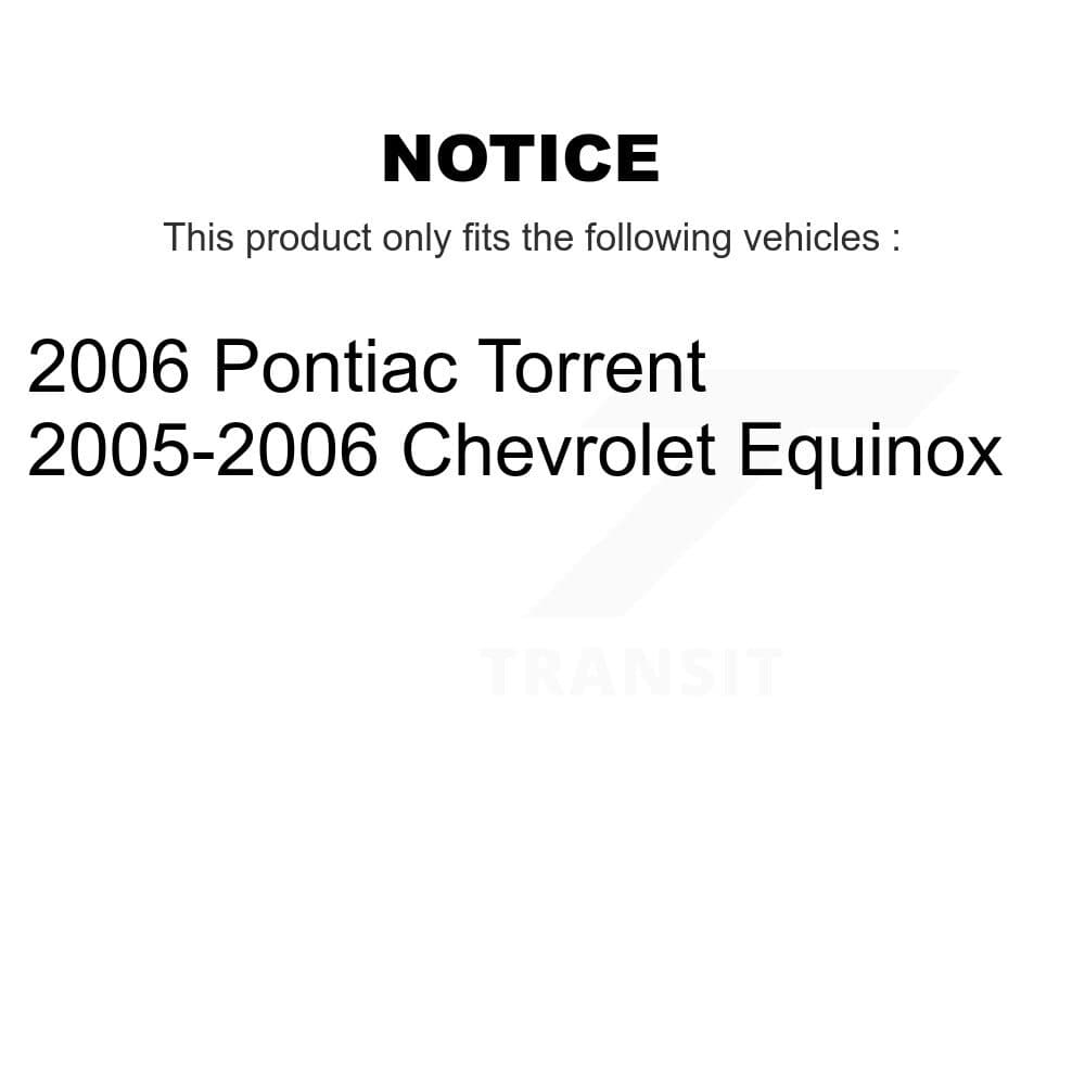 TMC - K78-101006 - Front and Rear Suspension Strut Kits image 2