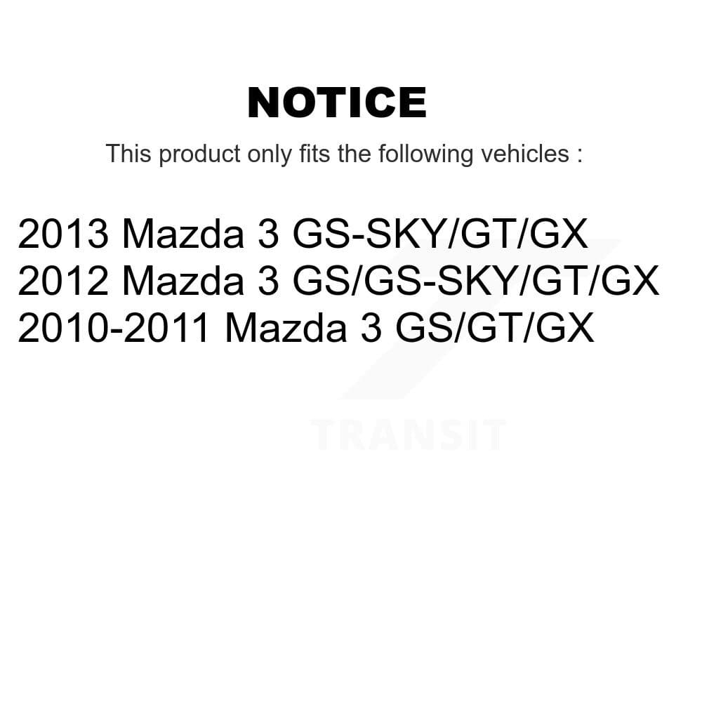 TMC - K78-101017 - Front and Rear Suspension Strut Kits image 2