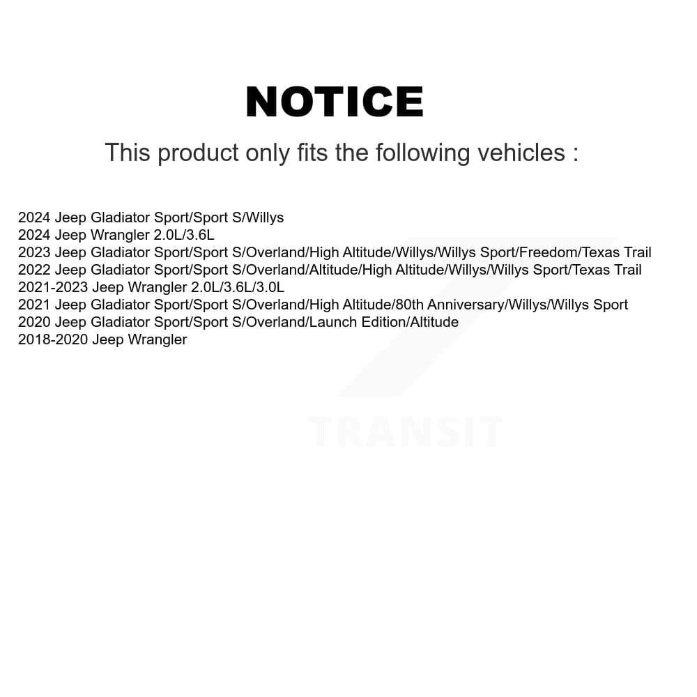 TMC - K78-101061 - Front Shock Absorber Kits image 2