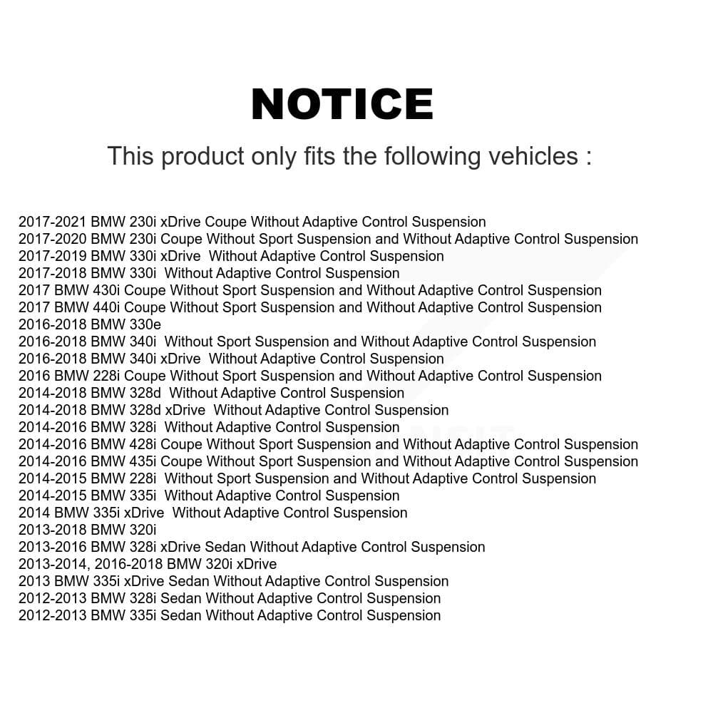 TMC - K78-101068 - Rear Shock Absorber Kits image 2