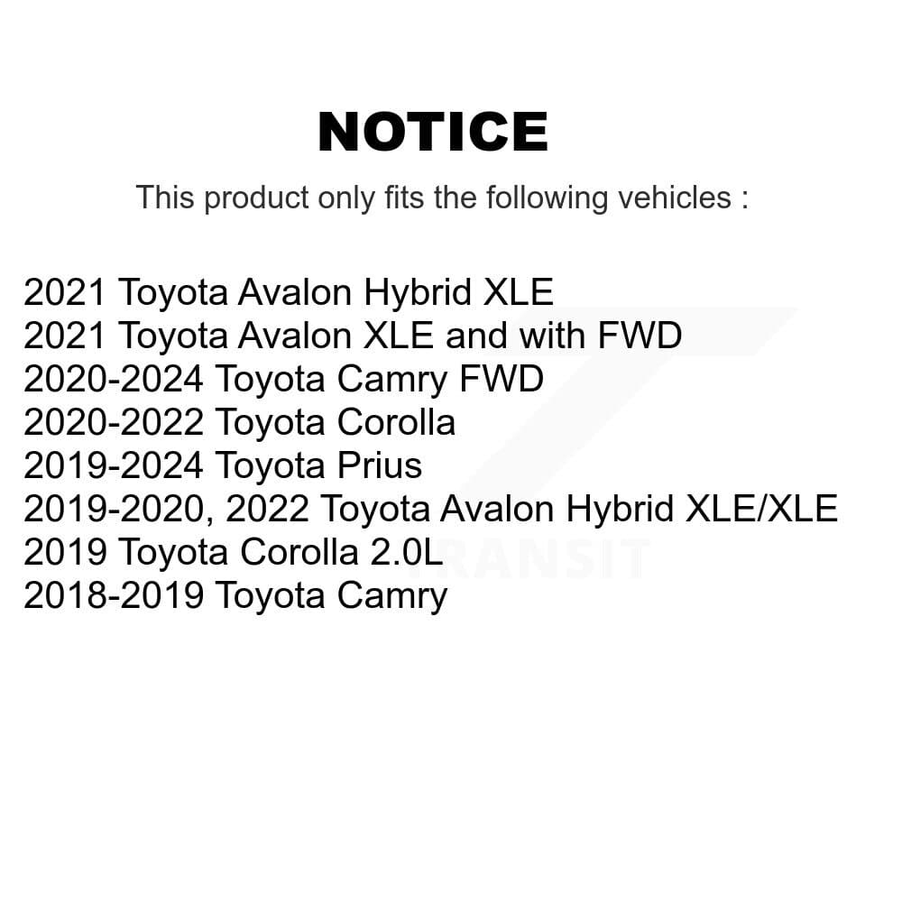 TMC - K78-101087 - Rear Shock Absorber Kits image 2