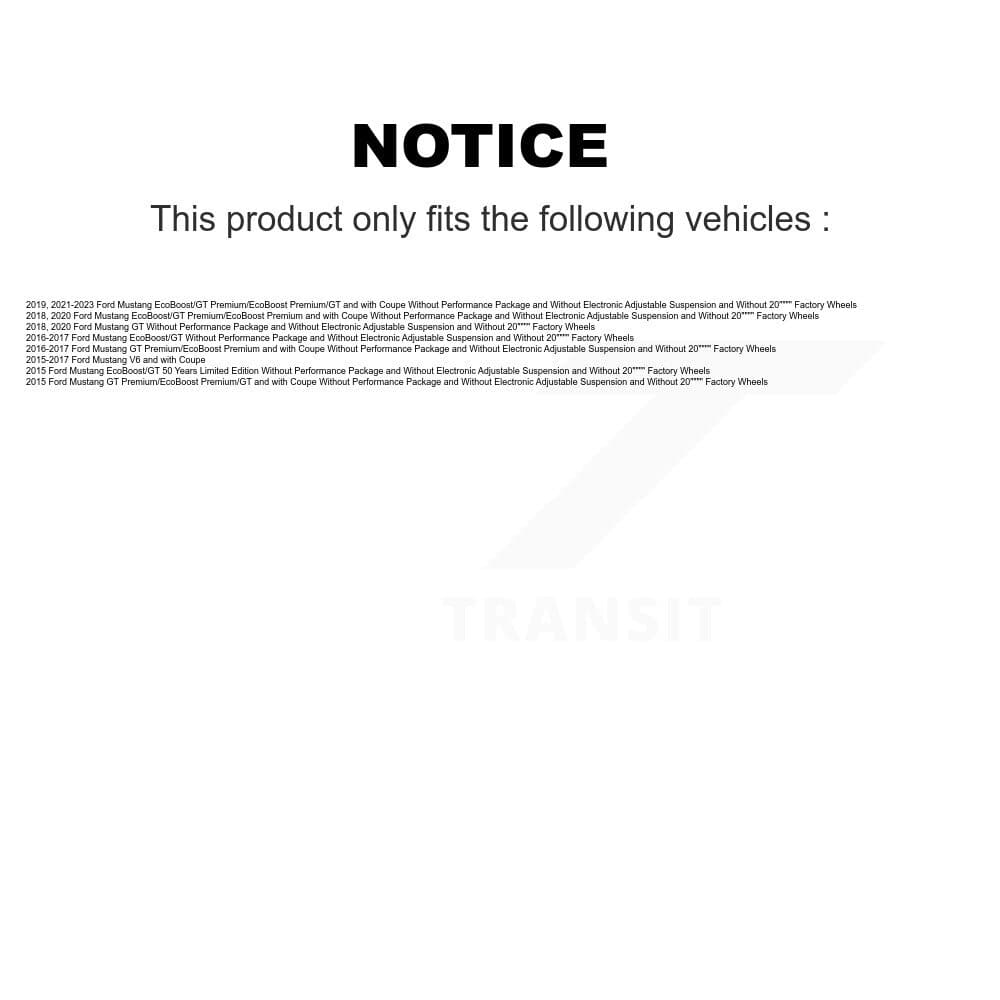 TMC - K78-101092 - Rear Shock Absorber Kits image 2