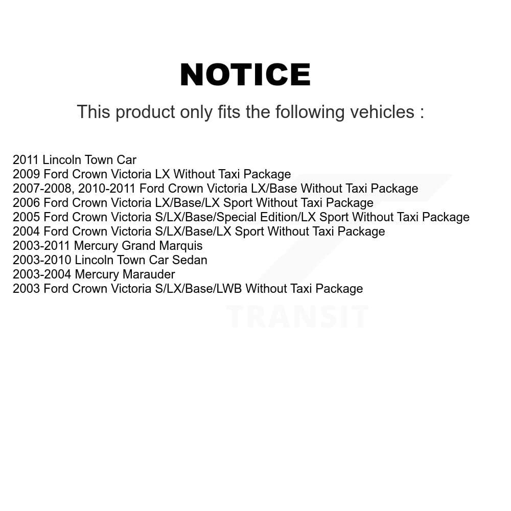 TMC - K78-101108 - Rear Shock Absorber Kits image 2