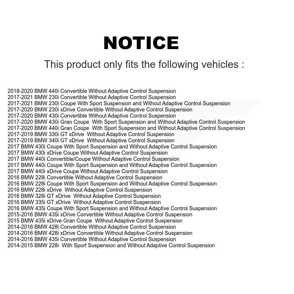 TMC - K78-101114 - Rear Shock Absorber Kits image 2