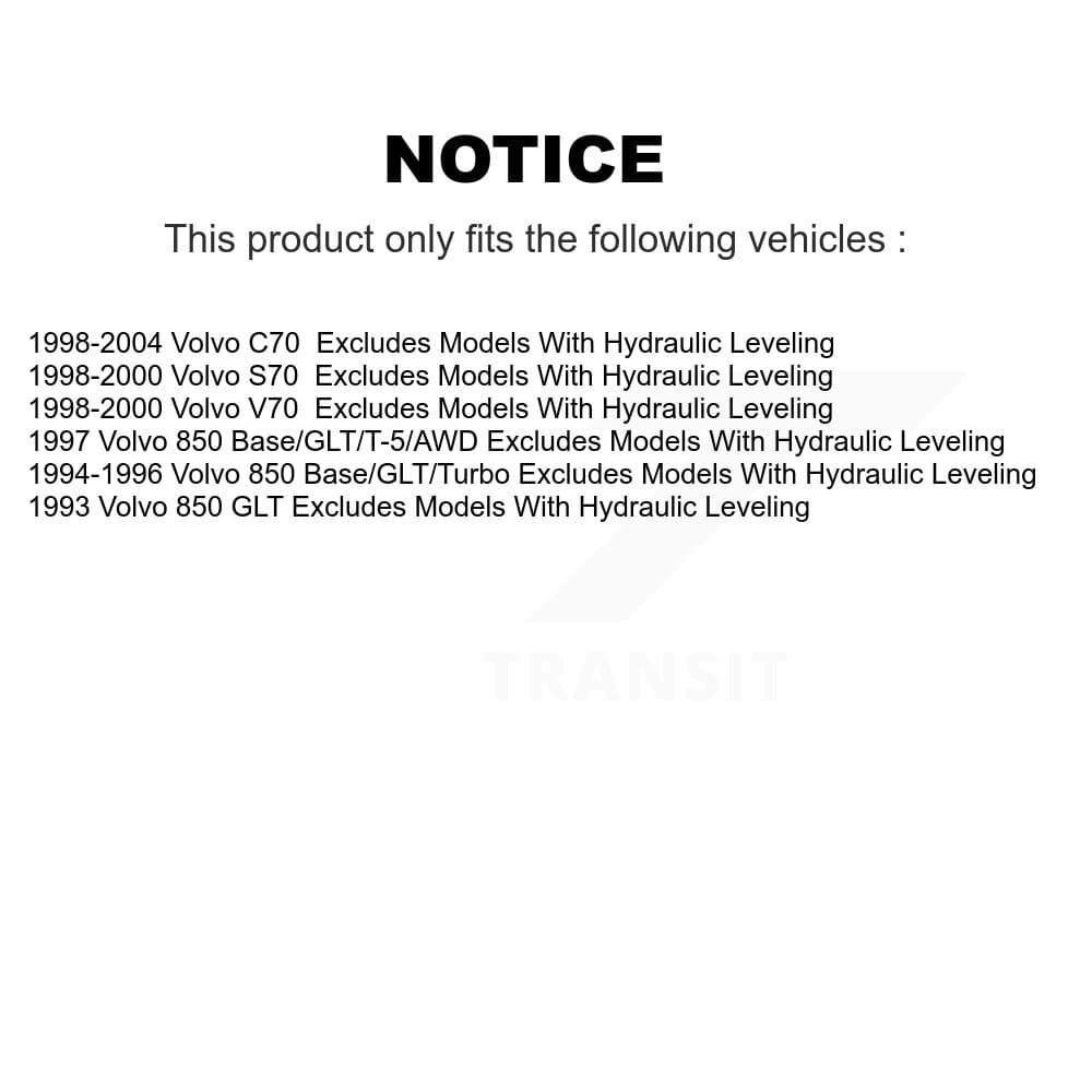 Transit Auto - K78A-100044 - Front Suspension Strut and Coil Spring Assembly Kits image 2