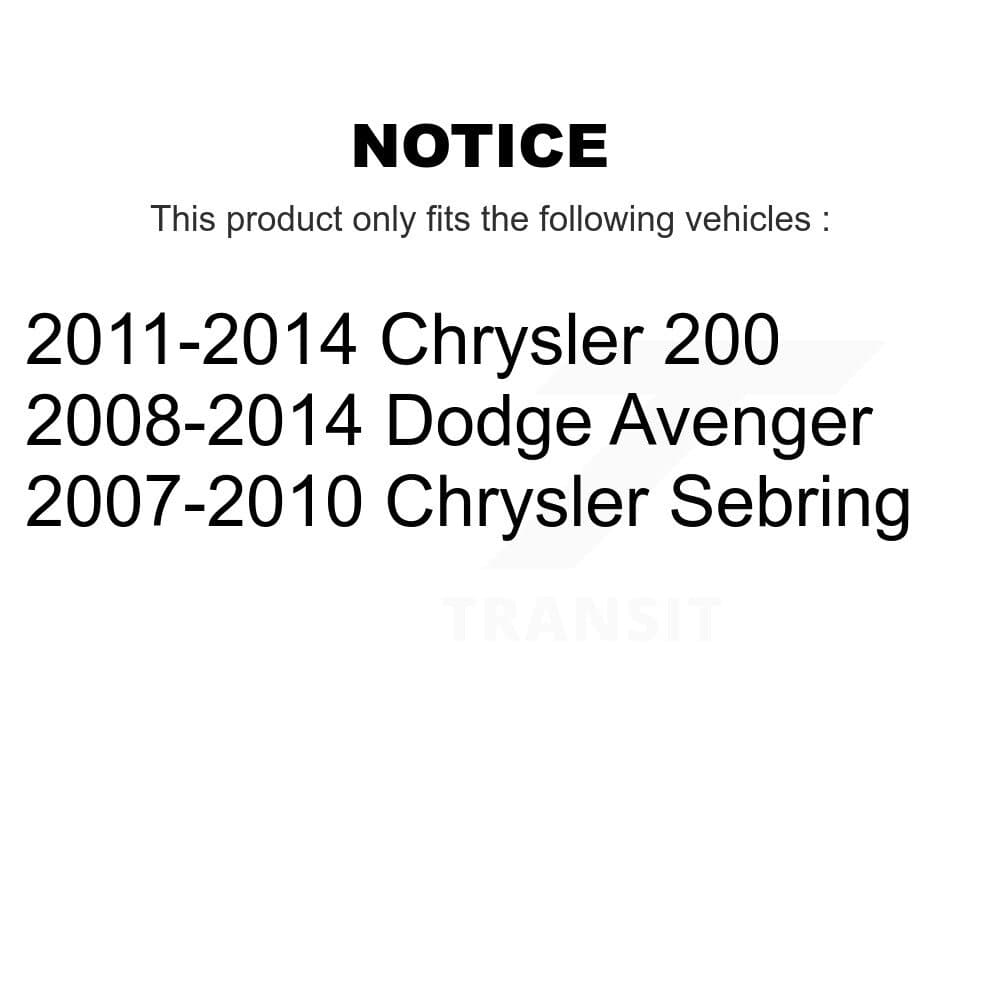 Transit Auto - K78A-100160 - Front Suspension Strut and Coil Spring Assembly Kits image 2