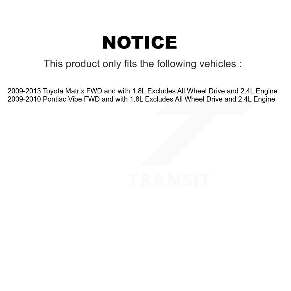 Transit Auto - K78A-100294 - Front and Rear Suspension Strut and Coil Spring Assembly Kits image 2