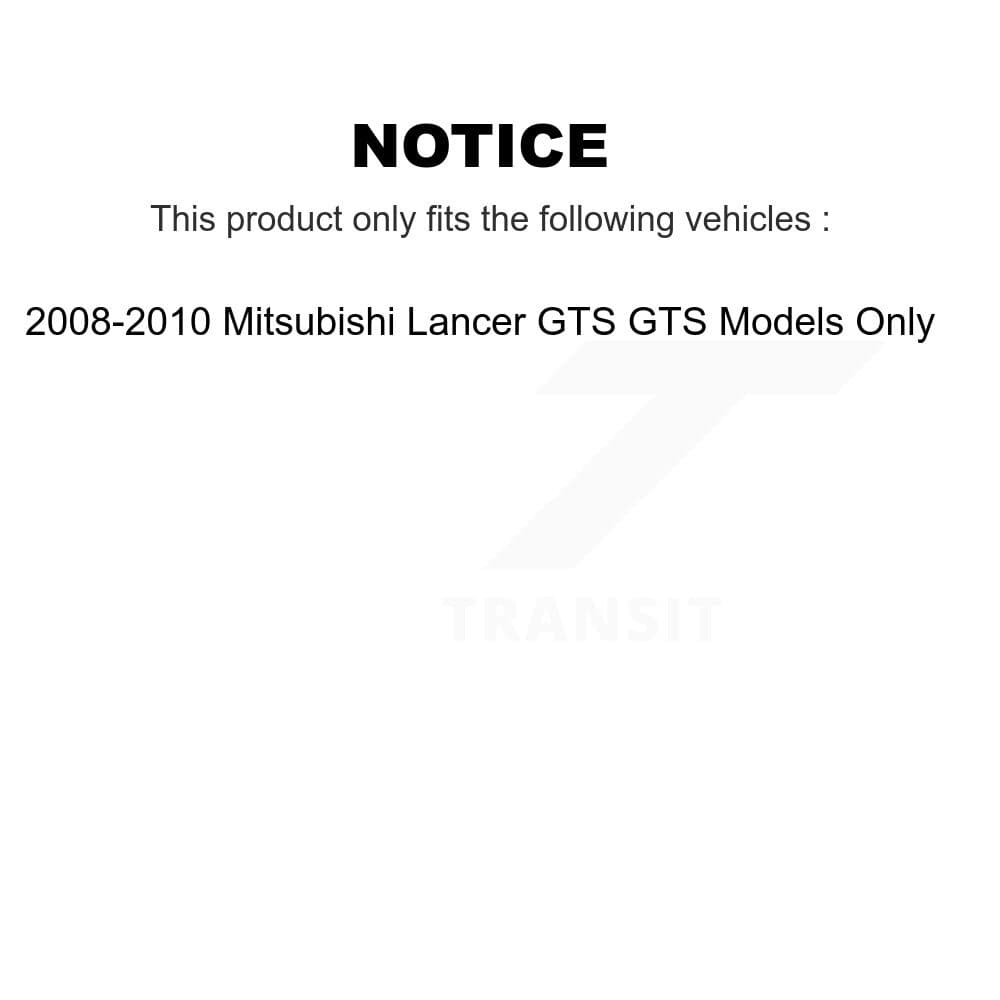 Transit Auto - K78A-100509 - Front and Rear Suspension Strut and Coil Spring Assembly Kits image 2