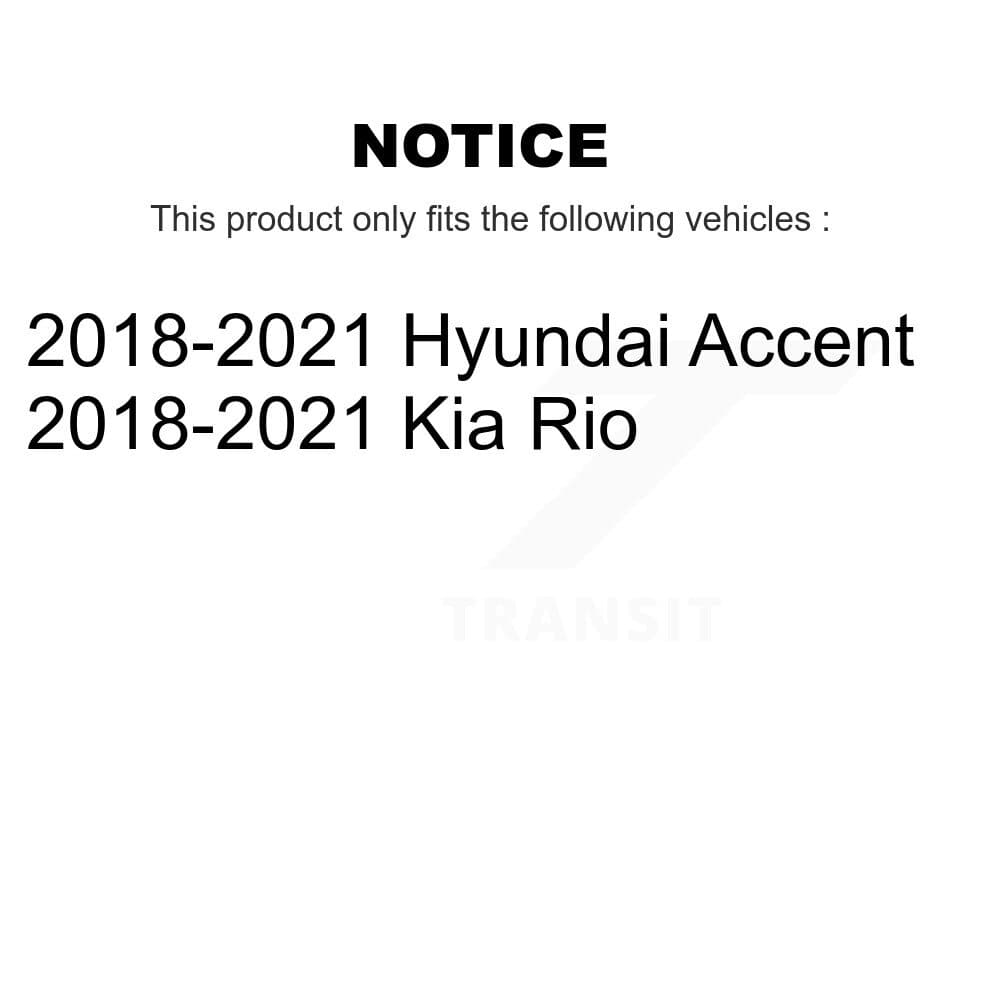Transit Auto - K78A-100521 - Front Suspension Strut and Coil Spring Assembly Kits image 2