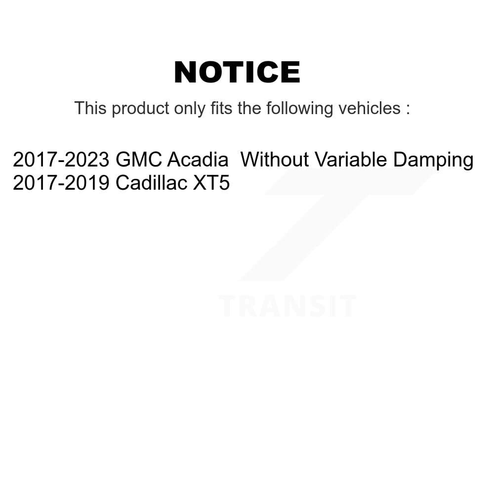 Transit Auto - K78A-100568 - Front Suspension Strut and Coil Spring Assembly Kits image 2