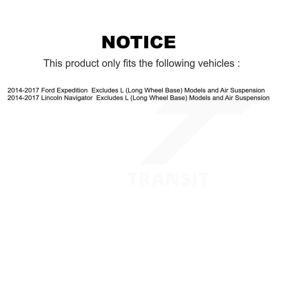 Transit Auto - K78A-100604 - Front and Rear Suspension Strut and Coil Spring Assembly Kits image 2