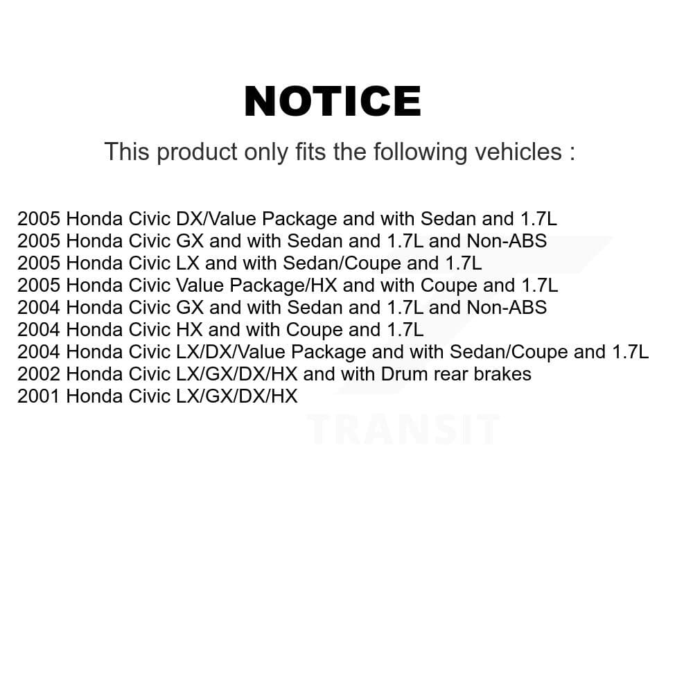 Transit Auto - K7D-100046 - Rear Wheel Bearing and Hub Assembly Kits image 19