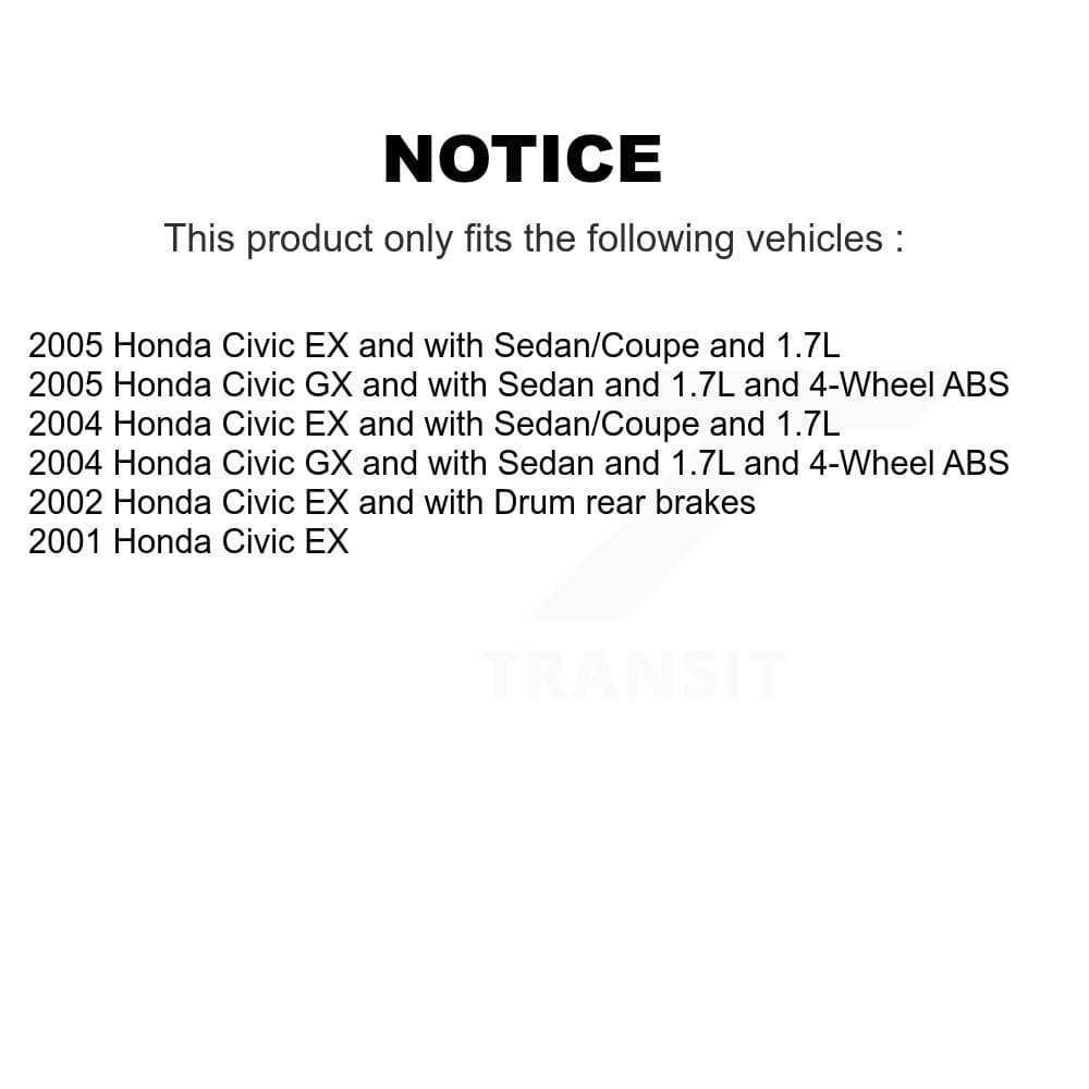 Transit Auto - K7D-100048 - Rear Wheel Bearing and Hub Assembly Kits image 19