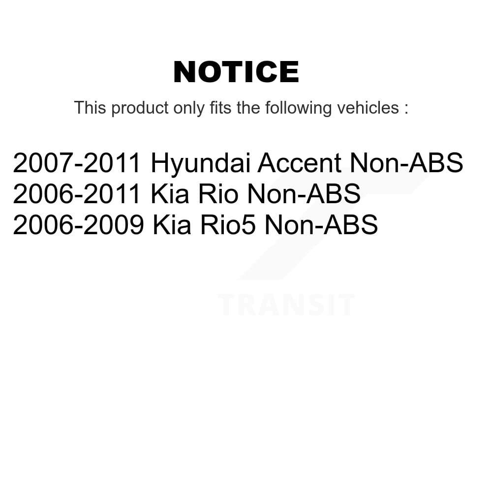 Transit Auto - K7D-100050 - Rear Wheel Bearing and Hub Assembly Kits image 19