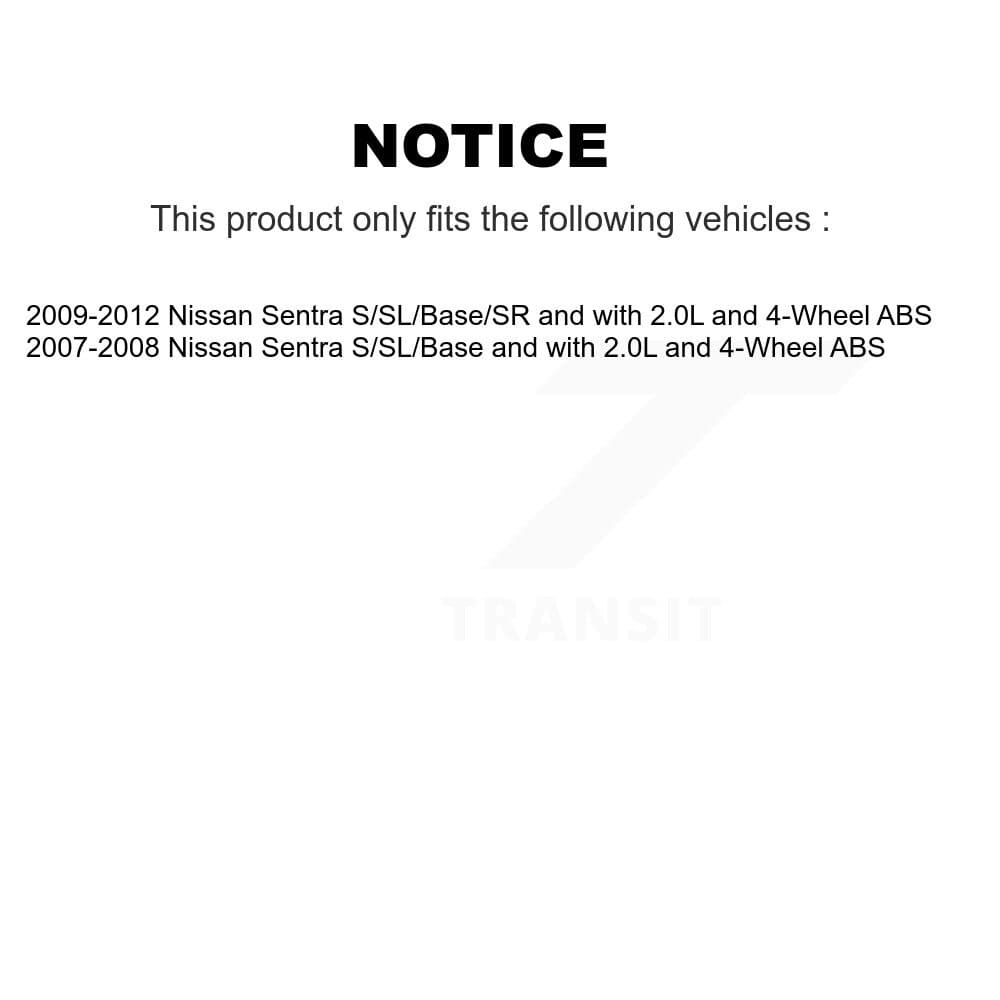 Transit Auto - K7D-100087 - Rear Wheel Bearing and Hub Assembly Kits image 19