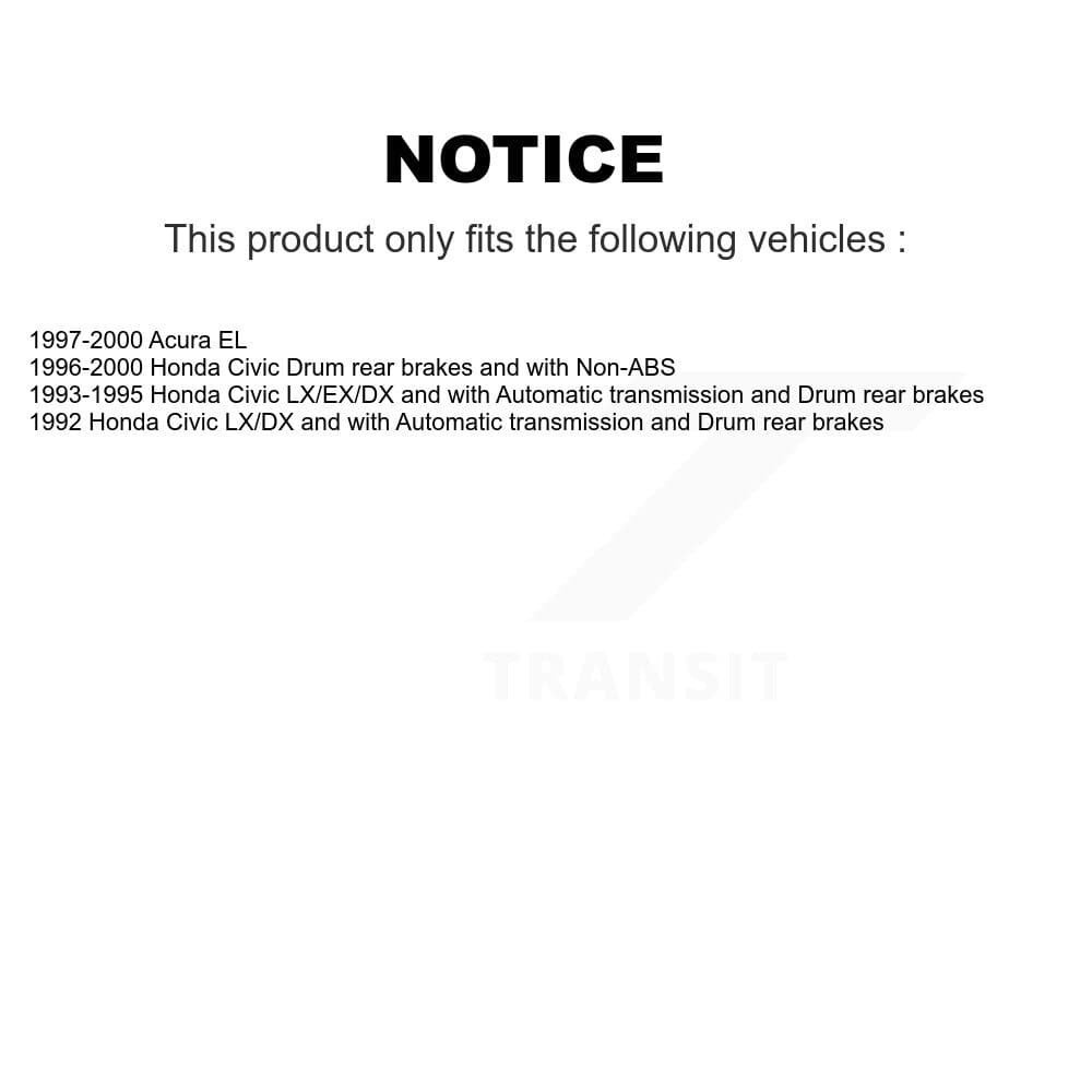 Transit Auto - K7D-100092 - Rear Wheel Bearing and Hub Assembly Kits image 19