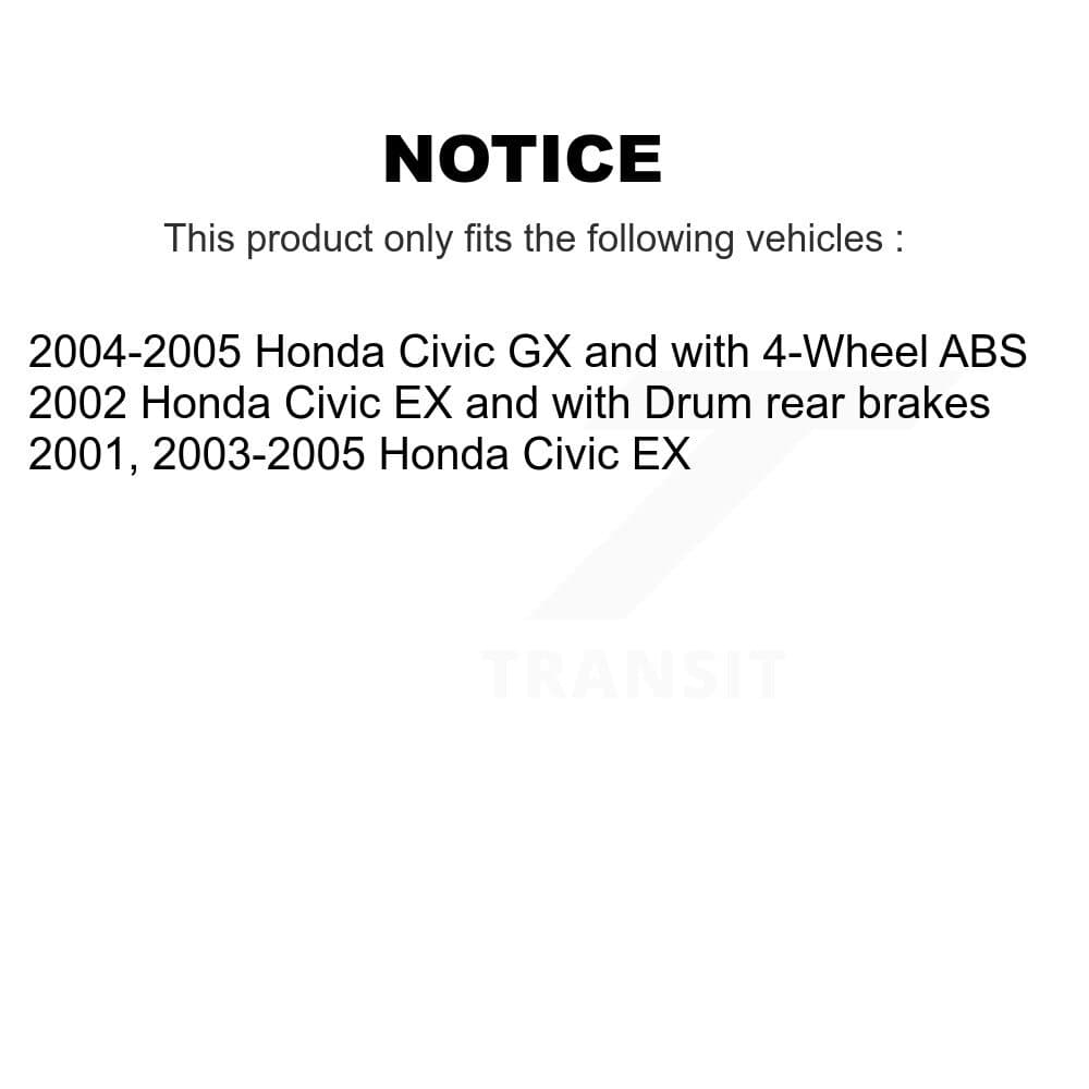 Transit Auto - K7D-100125 - Rear Wheel Bearing and Hub Assembly Kits image 19