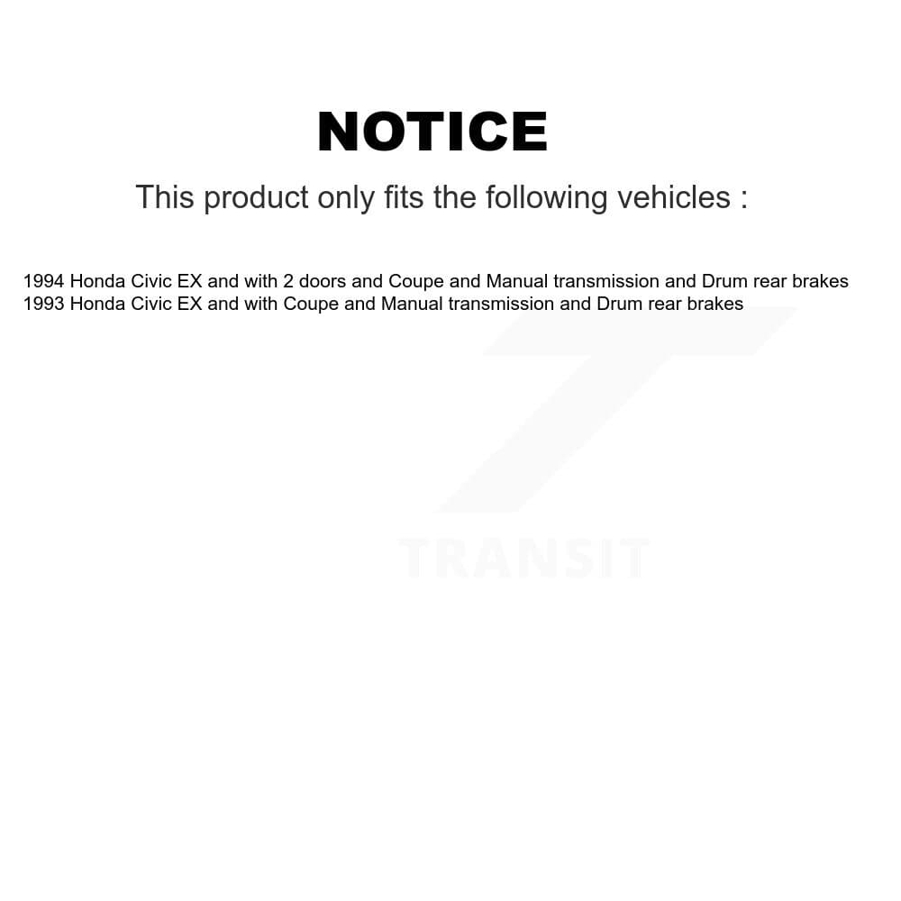Transit Auto - K7D-100250 - Rear Wheel Bearing and Hub Assembly Kits image 14