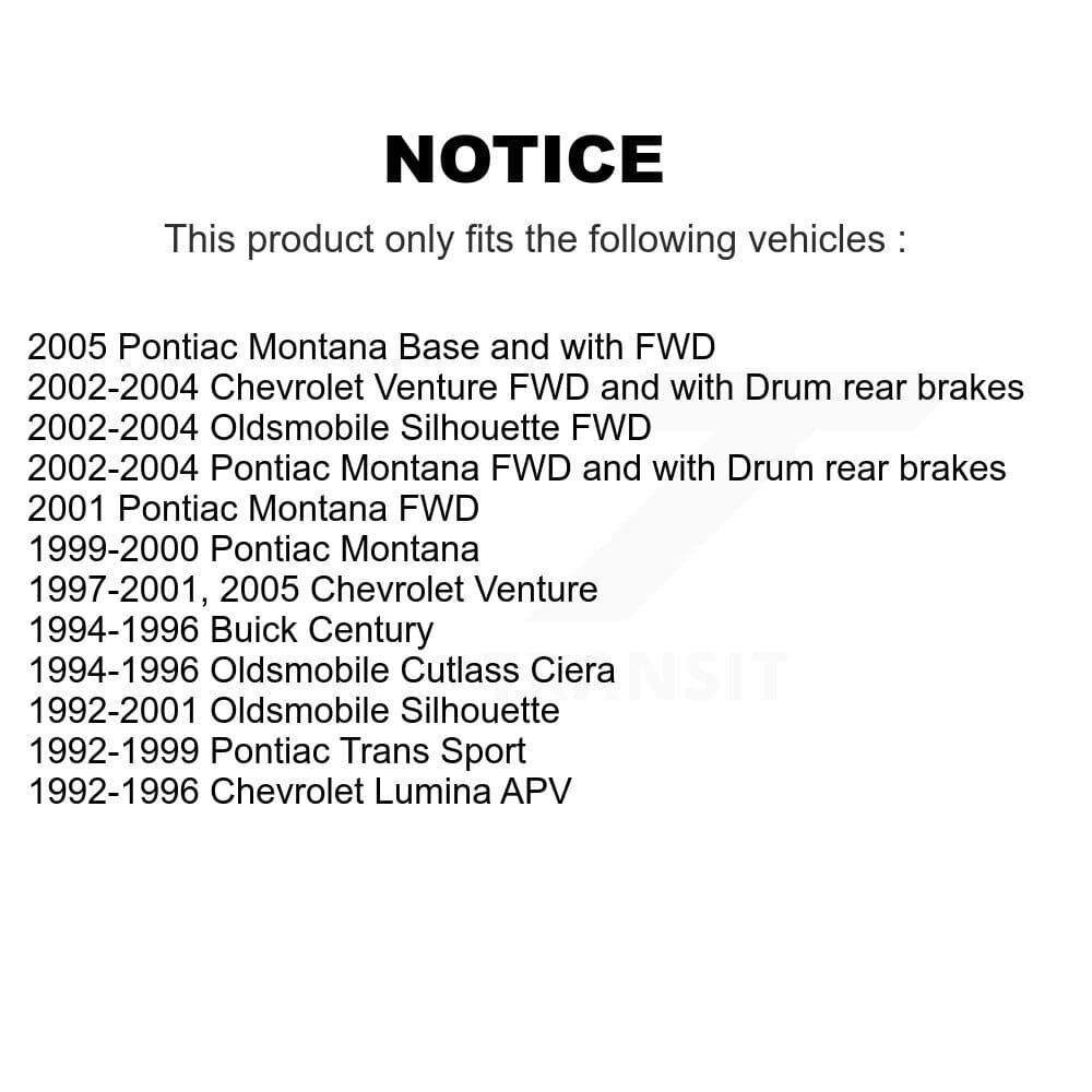 Transit Auto - K7D-100254 - Rear Wheel Bearing and Hub Assembly Kits image 14