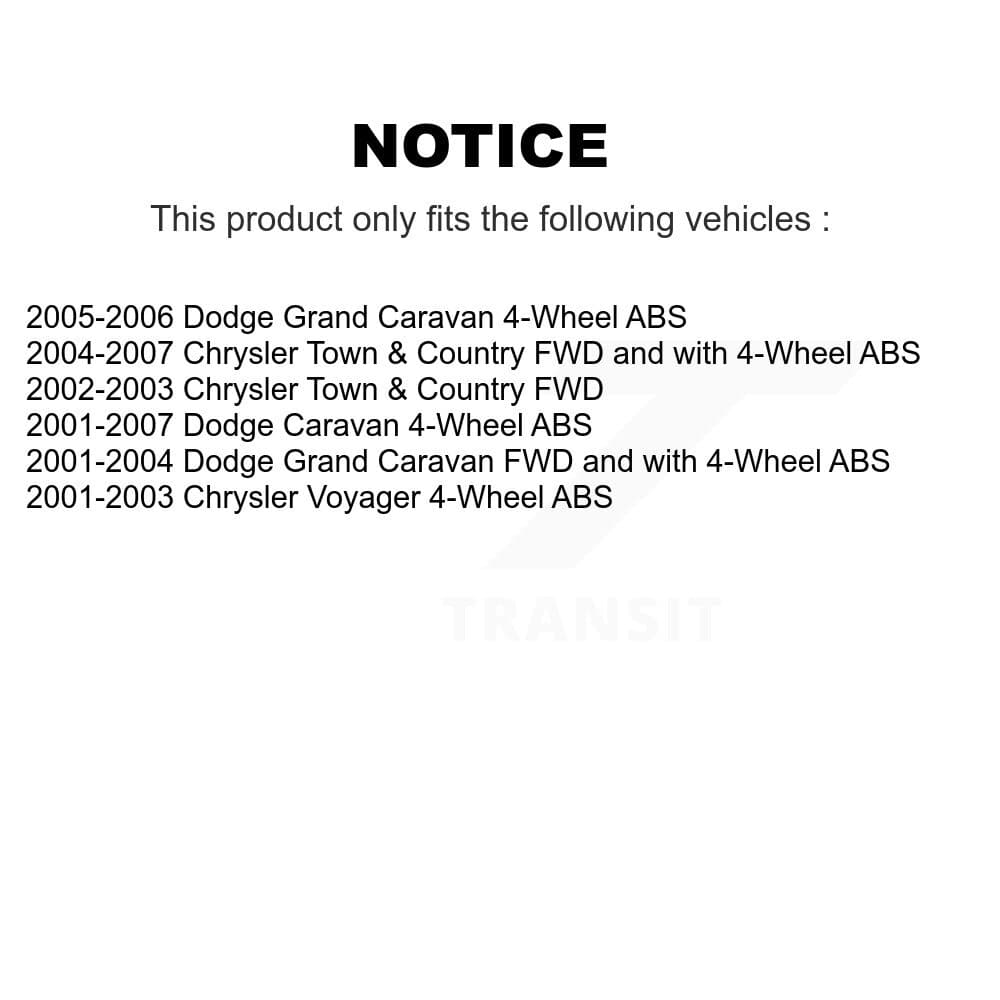Transit Auto - K7D-100332 - Rear Wheel Bearing and Hub Assembly Kits image 14