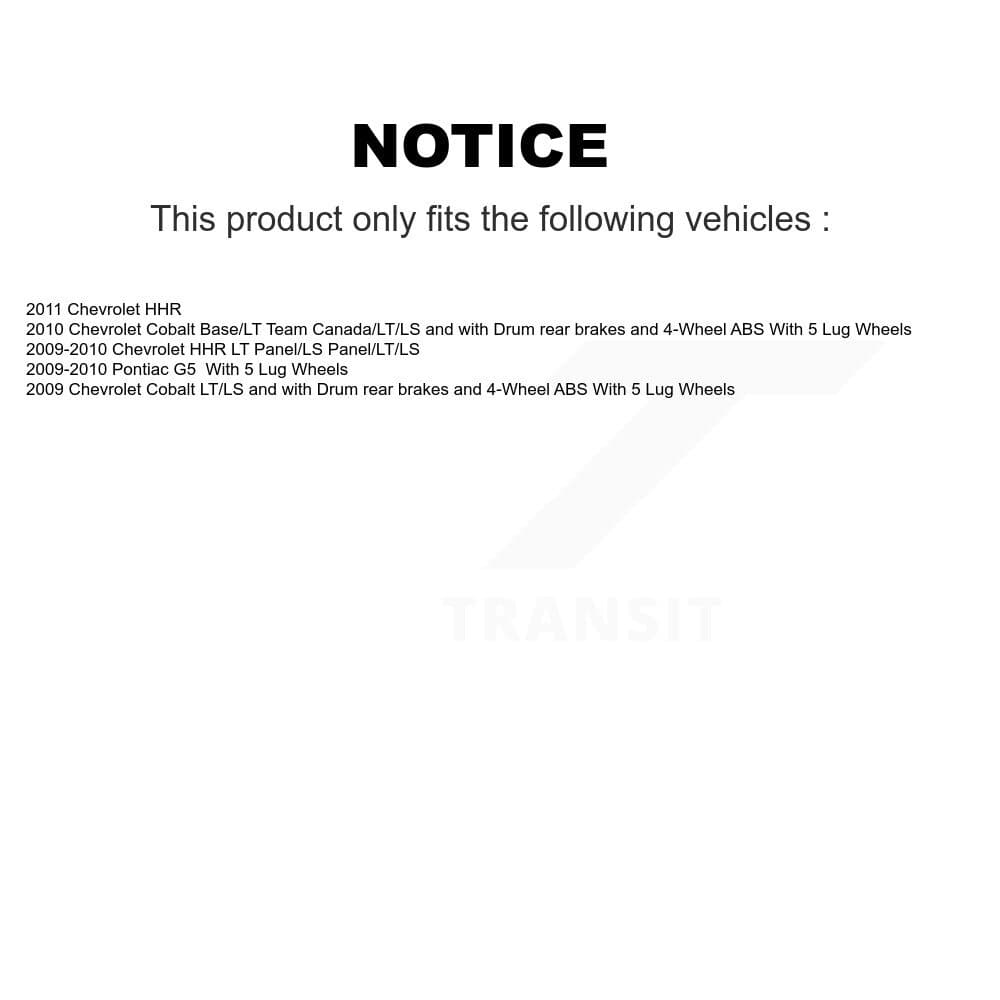 Transit Auto - K7D-100388 - Rear Wheel Bearing and Hub Assembly Kits image 14