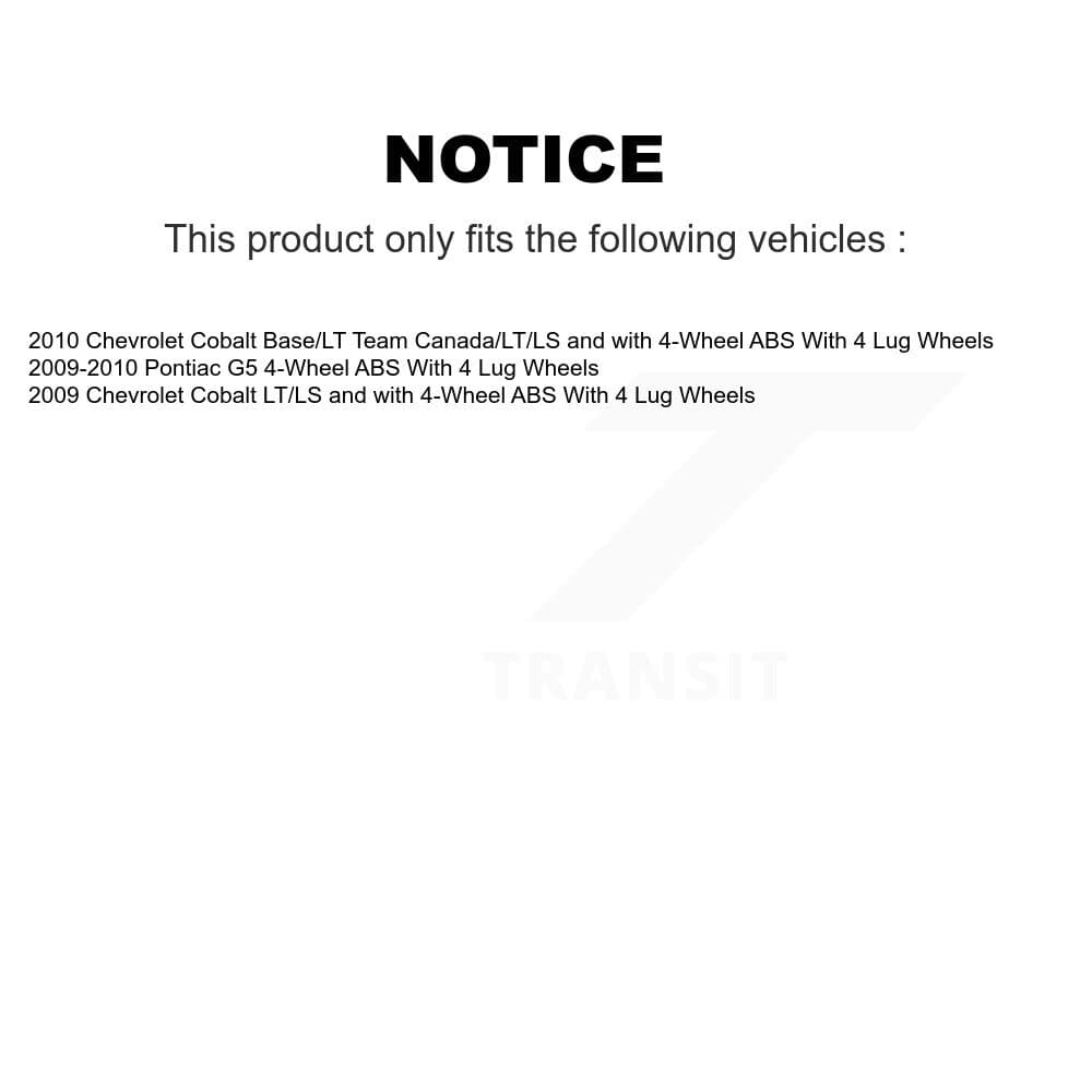 Transit Auto - K7D-100390 - Rear Wheel Bearing and Hub Assembly Kits image 14