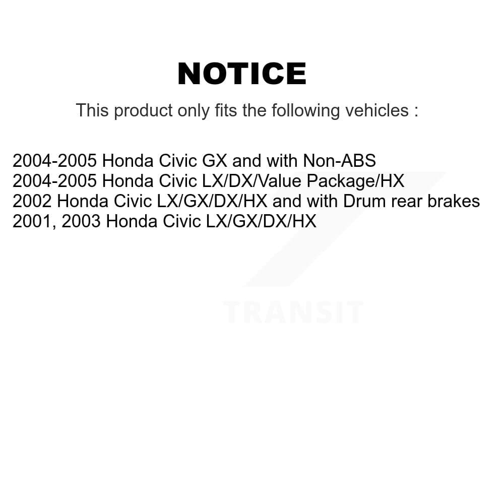 Transit Auto - K7D-100407 - Rear Wheel Bearing and Hub Assembly Kits image 14