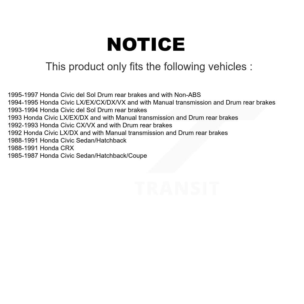 Transit Auto - K7D-100414 - Rear Wheel Bearing and Hub Assembly Kits image 14