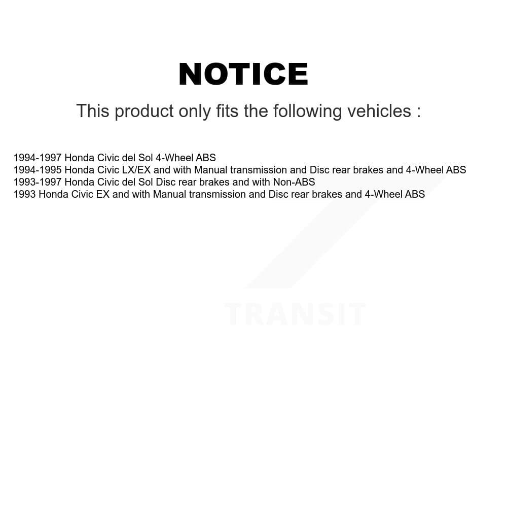 Transit Auto - K7D-100416 - Rear Wheel Bearing and Hub Assembly Kits image 14