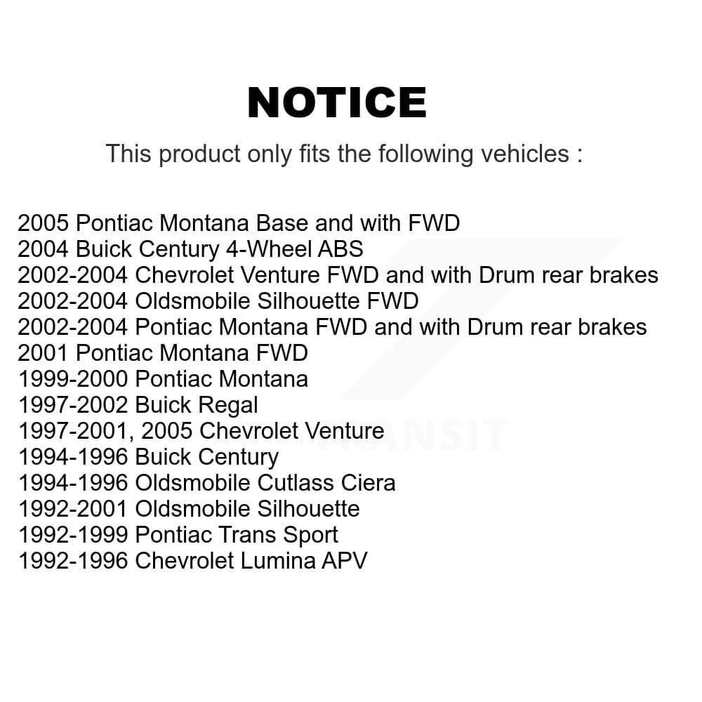 Transit Auto - K7D-100419 - Rear Wheel Bearing and Hub Assembly Kits image 14