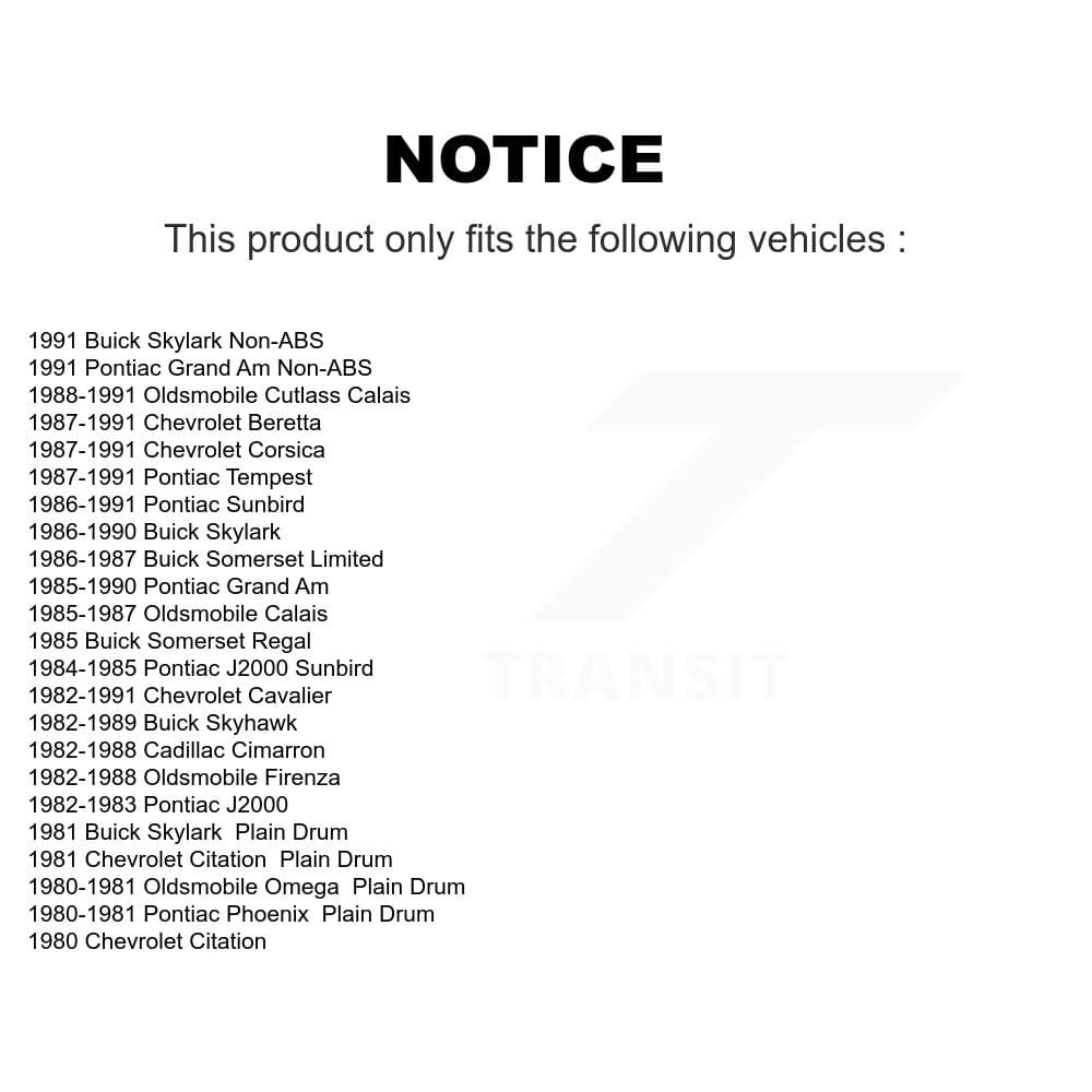 Transit Auto - K7D-100431 - Rear Wheel Bearing and Hub Assembly Kits image 14