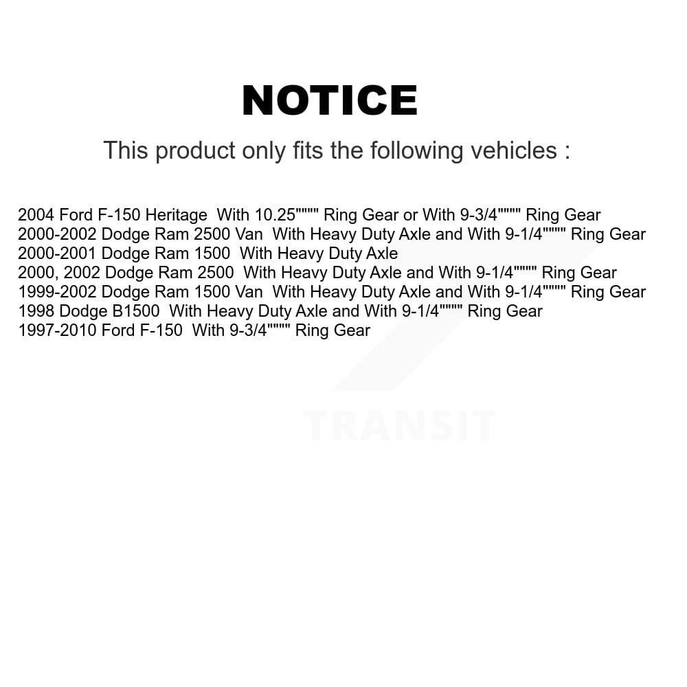 Transit Auto - K7D-100468 - Rear Wheel Bearing Kits image 14