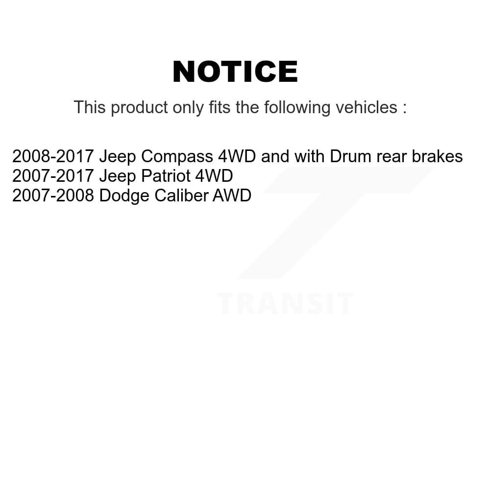 Transit Auto - K7D-100500 - Rear Wheel Bearing and Hub Assembly Kits image 14