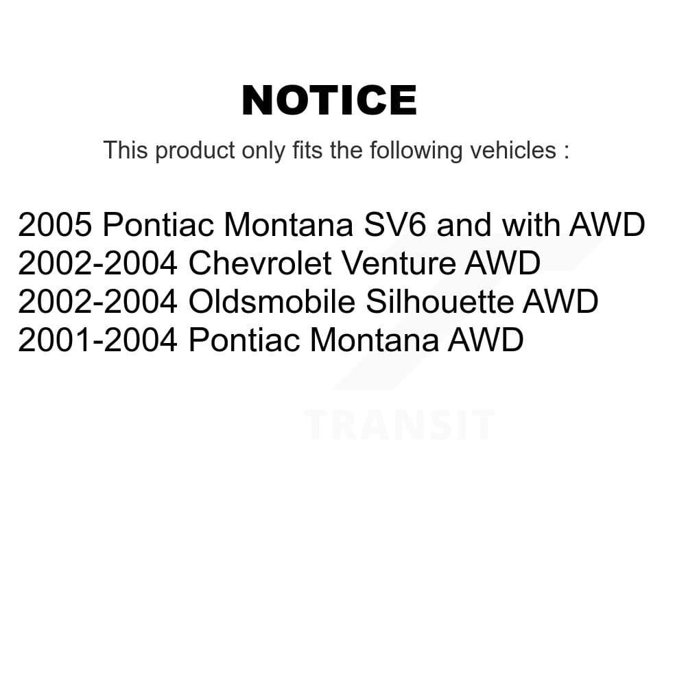 Transit Auto - K7D-100521 - Rear Wheel Bearing and Hub Assembly Kits image 14