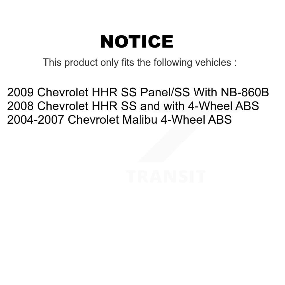 Transit Auto - K7D-100544 - Rear Wheel Bearing and Hub Assembly Kits image 14