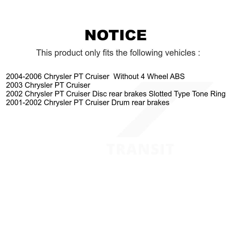 Transit Auto - K7D-100561 - Rear Wheel Bearing and Hub Assembly Kits image 14