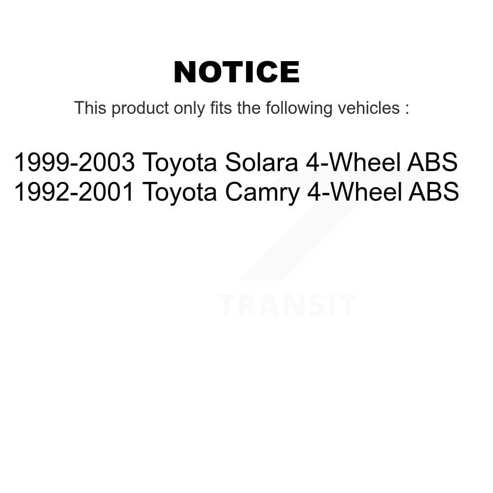 Transit Auto - K7D-100581 - Rear Wheel Bearing and Hub Assembly Kits image 14