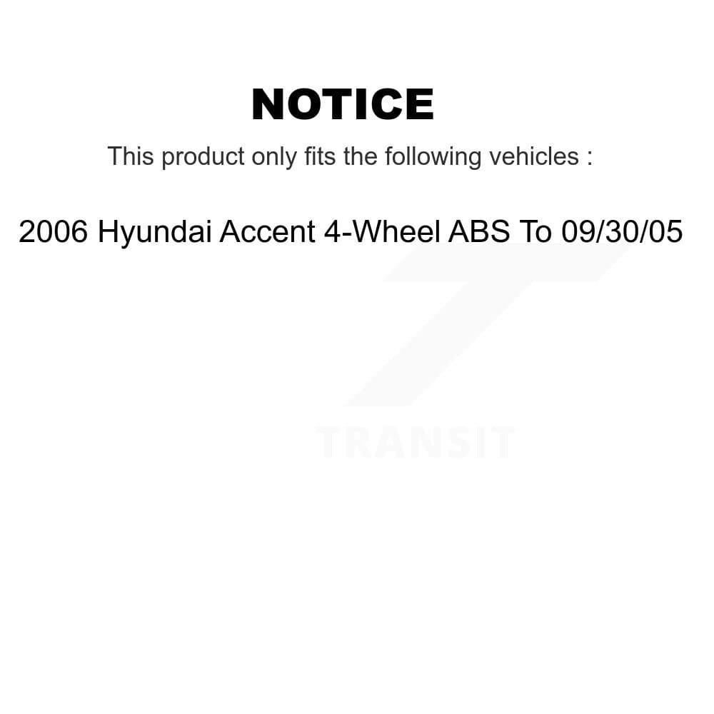 Transit Auto - K7D-100585 - Rear Wheel Bearing and Hub Assembly Kits image 14