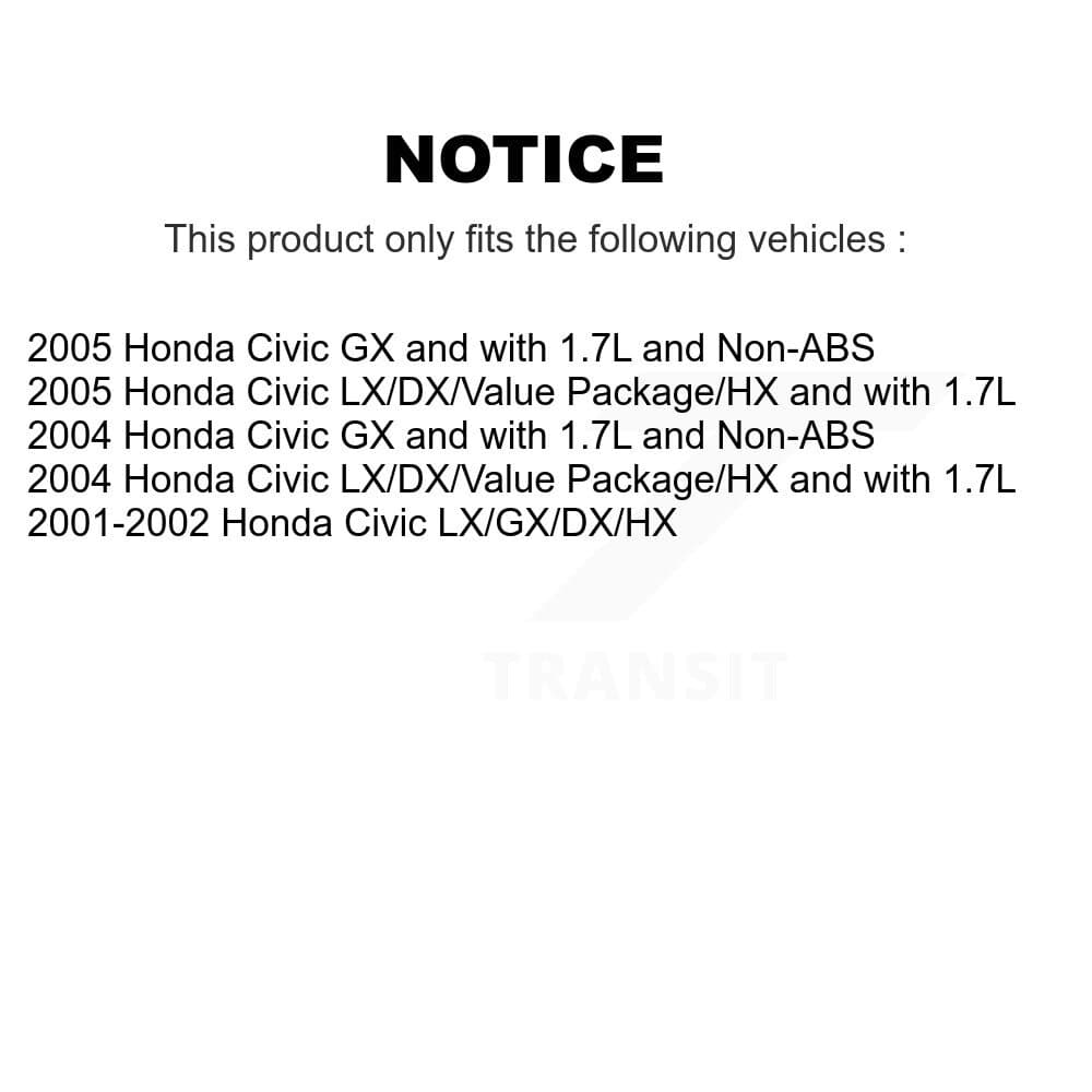 Transit Auto - K7D-100596 - Rear Wheel Bearing and Hub Assembly Kits image 14