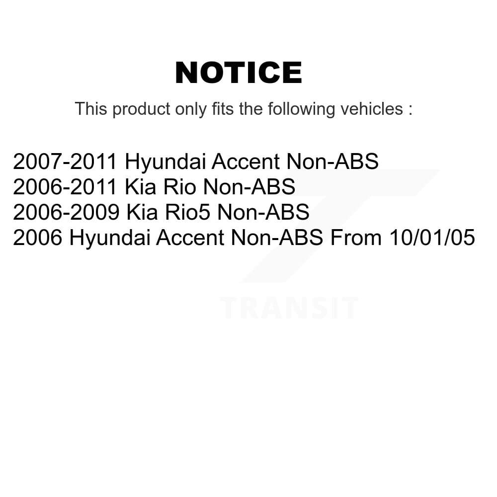 Transit Auto - K7D-100604 - Rear Wheel Bearing and Hub Assembly Kits image 14