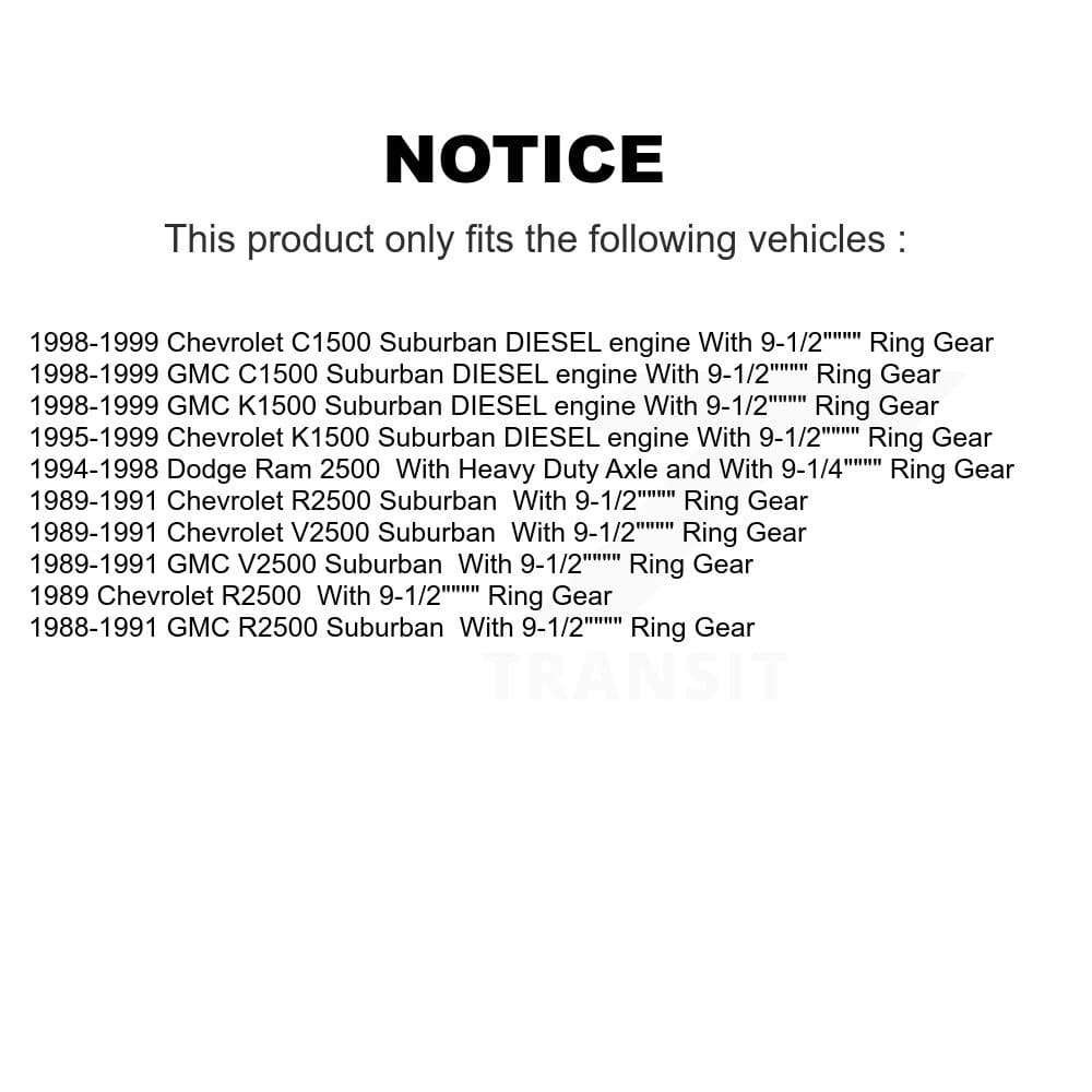 Transit Auto - K7D-100631 - Rear Wheel Bearing Kits image 14