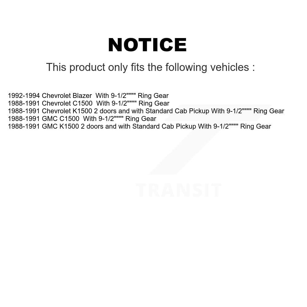 Transit Auto - K7D-100633 - Rear Wheel Bearing Kits image 14