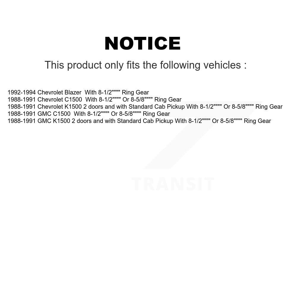 Transit Auto - K7D-100634 - Rear Wheel Bearing Kits image 14