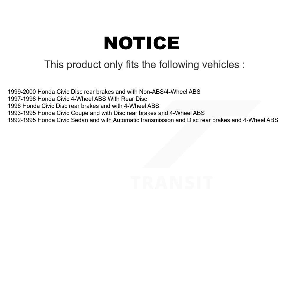Transit Auto - K7D-100685 - Rear Wheel Bearing and Hub Assembly Kits image 14