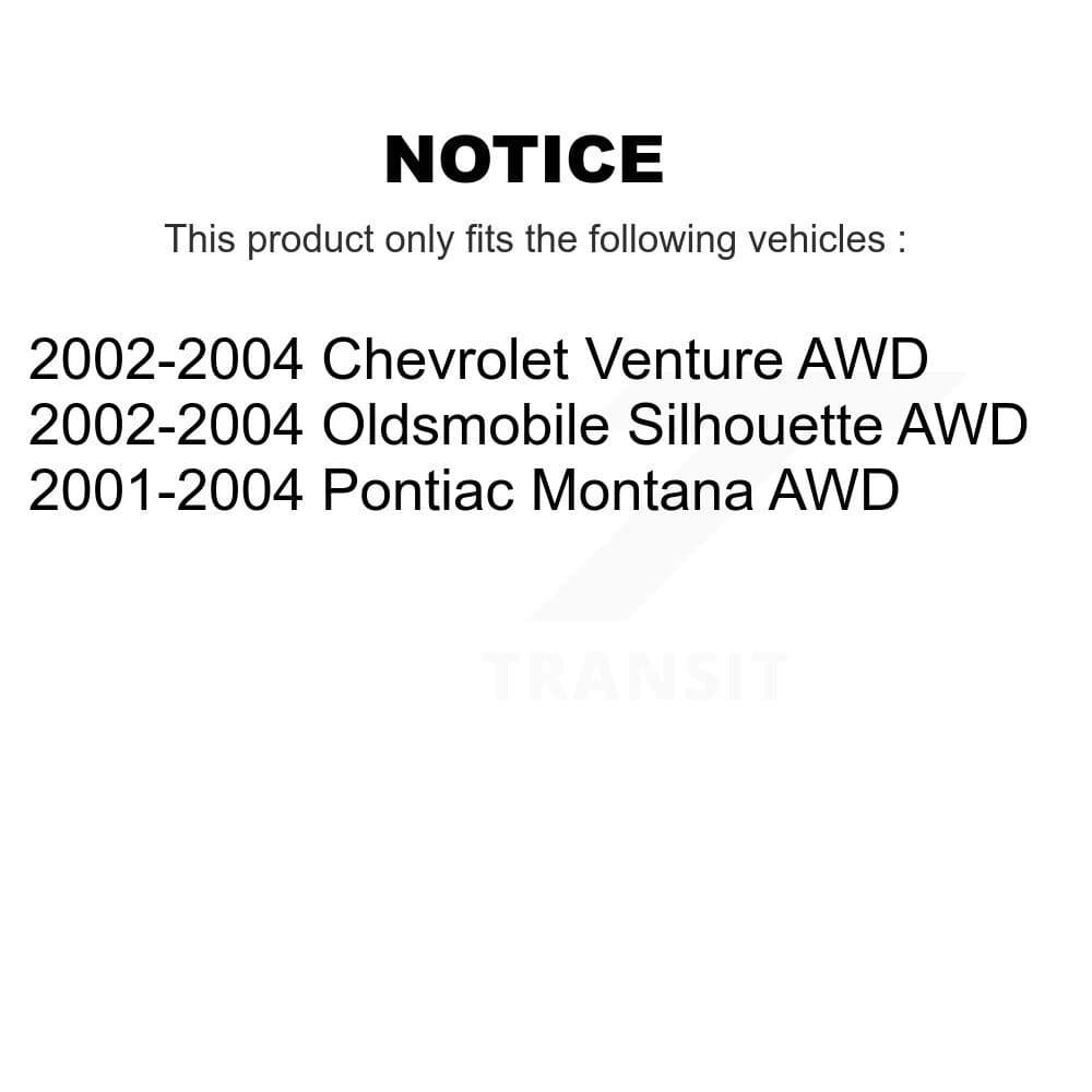 Transit Auto - K7D-100690 - Rear Wheel Bearing and Hub Assembly Kits image 14