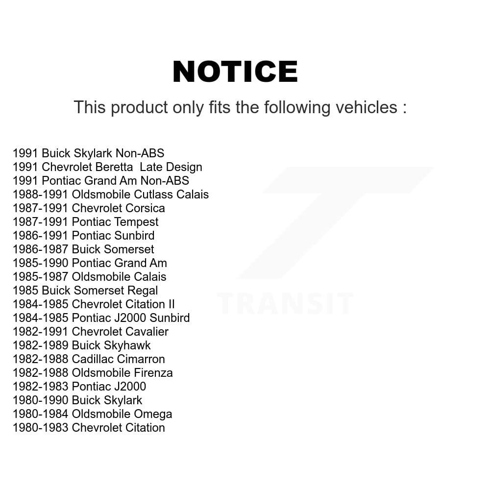 Transit Auto - K7D-100729 - Rear Wheel Bearing and Hub Assembly Kits image 14
