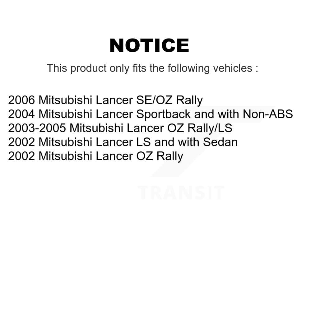 Transit Auto - K7D-100743 - Rear Wheel Bearing and Hub Assembly Kits image 14